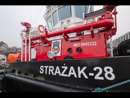 „Strażak-28” już w Szczecinie. Podniesienie bandery zaplanowano na mikołajki
