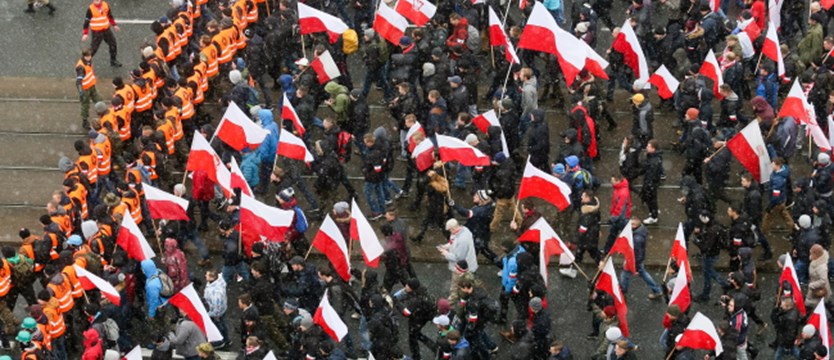 Ulicami stolicy przeszedł Marsz Niepodległości