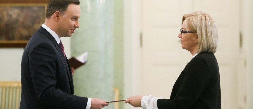 Julia Przyłębska powołana na prezesa TK