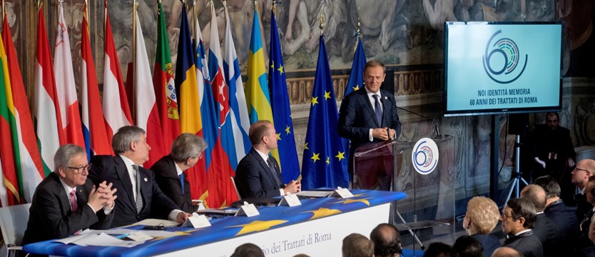UE podkreśla dokonania 60 lat integracji