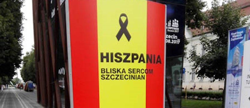 Szczecin solidarny z Hiszpanią