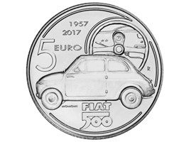 Fiat 500 na monecie