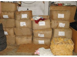 Kilka ton tytoniu w nielegalnej wytwórni