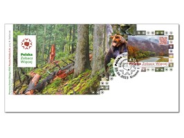 Krzywy Las na turystycznych znaczkach z kodami QR