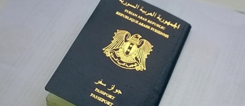 Syryjski paszport przy zamachowcu