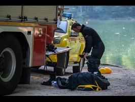 Strażacy odnaleźli ciało nurka