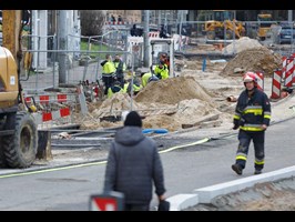 Uszkodzony gazociąg w centrum Szczecina. Ewakuowano mieszkańców