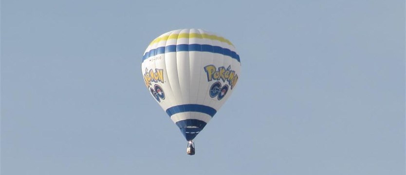 Balon Pokémon GO nad Szczecinem