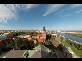 Jesienny Szczecin z wieży