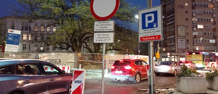 Ul. Bałuki i okolice pl. Zgody lepiej omijać