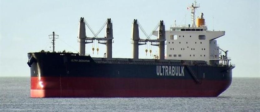Pierwszy statek z ukraińską rudą wypłynął z portu Świnoujście