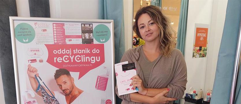 Oddaj stanik do reCYClingu. Profilaktyka i edukacja nie tylko w „Różowym październiku”