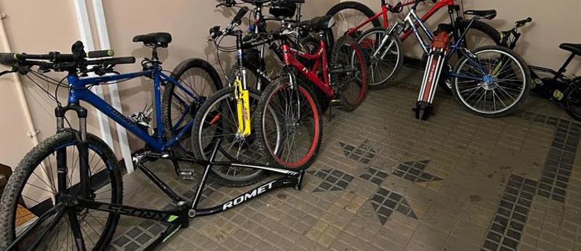 Policja zatrzymała złodzieja. Czyje rowery?