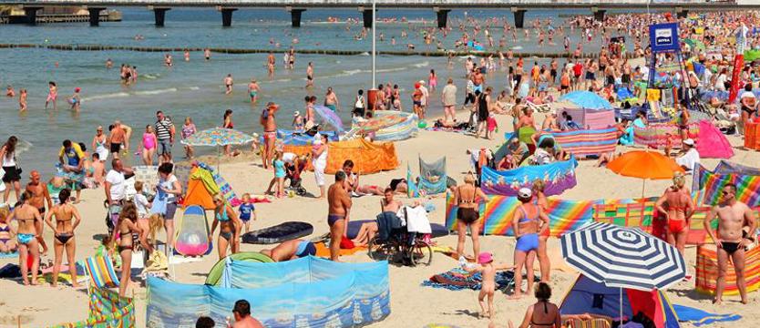 Blisko milion noclegów. Kołobrzeg wakacyjnym liderem