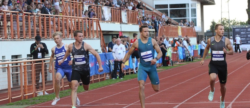 Lekkoatletyka. W 5. Memoriale Wiesława Maniaka srebro Patryka Dobka. Przemysław Słowikowski tuż za podium