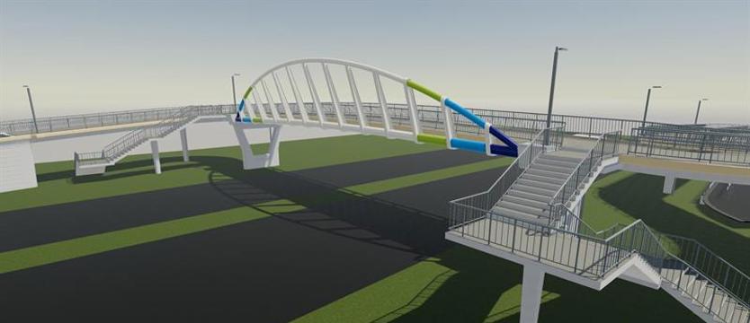 Tak ma wyglądać kładka nad ul. Struga