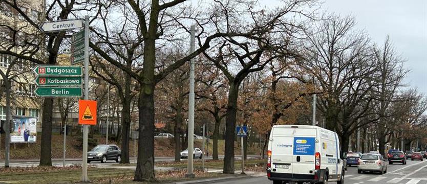 Do Berlina, czy w maliny? Zamieszanie na skrzyżowaniu w Szczecinie