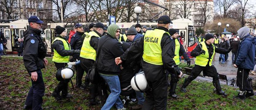 Solidarność, narodowcy i policja