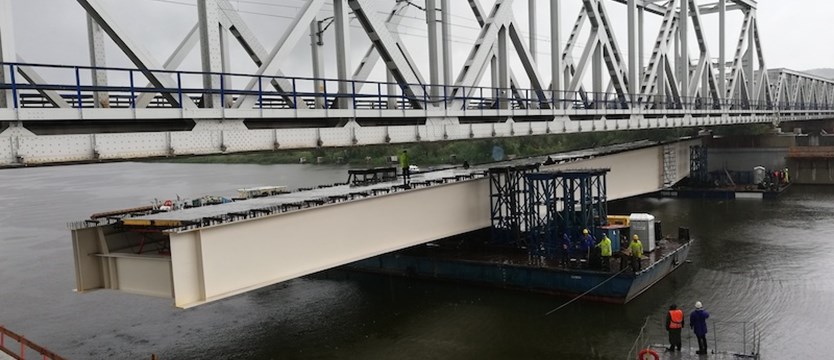 Rusza montaż nowego mostu w ciągu ul. Krygiera