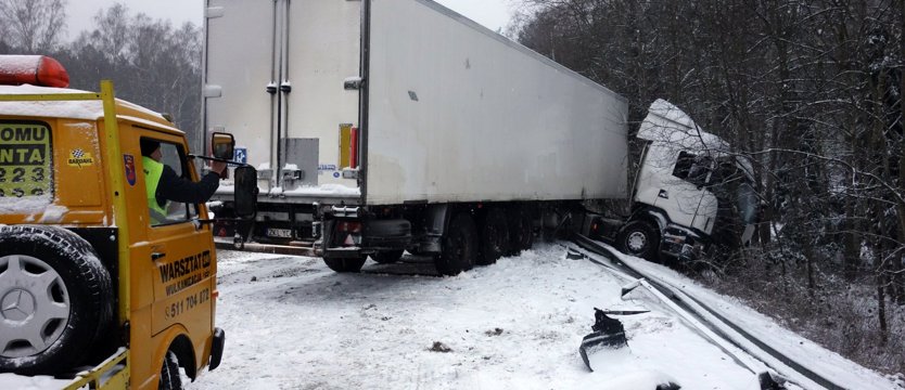Wypadek na obwodnicy Goleniowa