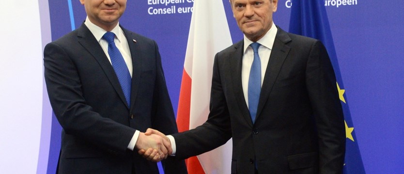 Tusk z Dudą apelują o "schłodzenie" debaty o Polsce