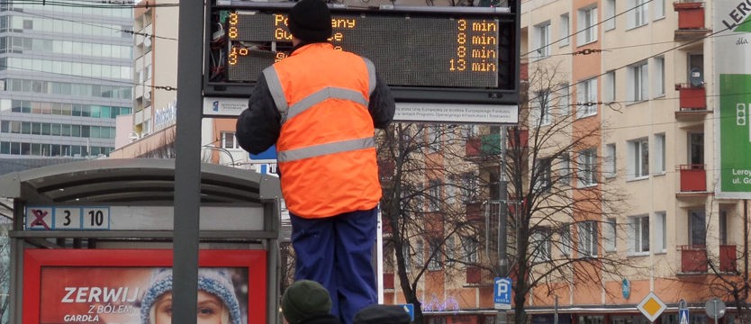 Tablica zwariowała?