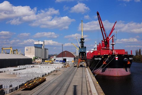 Port w Szczecinie