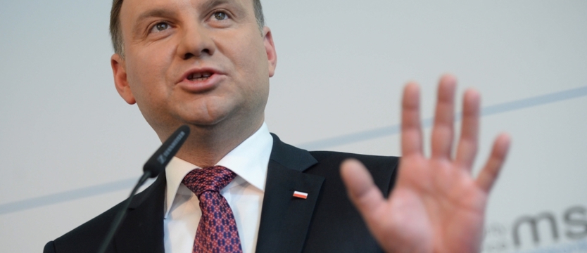 Duda: Rosja próbuje podważyć ład w Europie