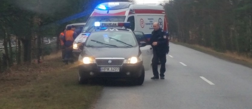 Piłą o mało nie uciął sobie ręki