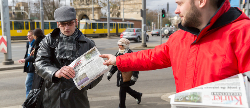 Rozdawaliśmy „Kurier"