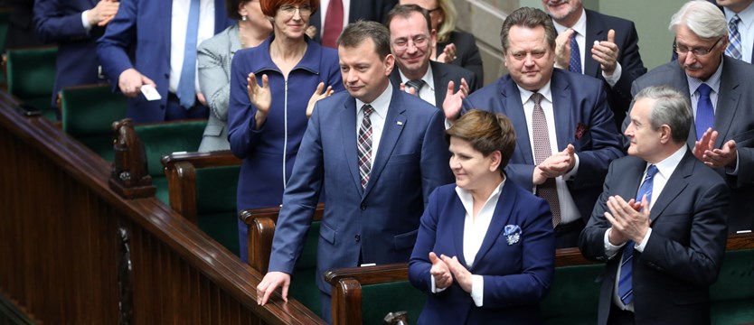 Sejm odrzucił wotum nieufności dla szefa MSWiA