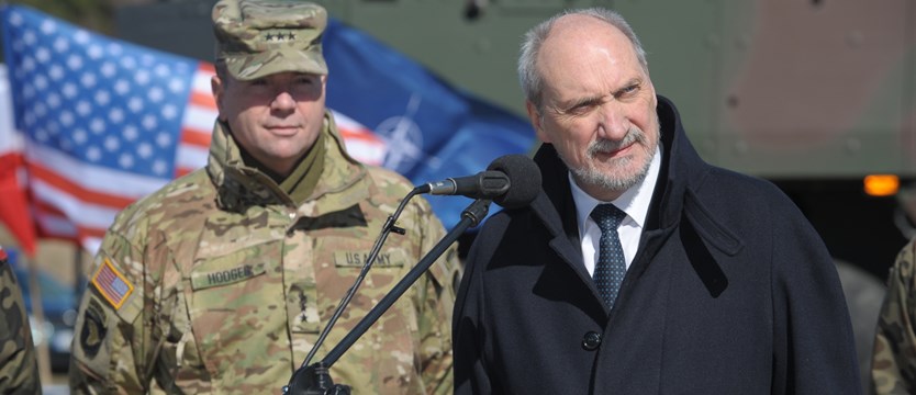 Macierewicz w Drawsku o wielkich ćwiczeniach NATO