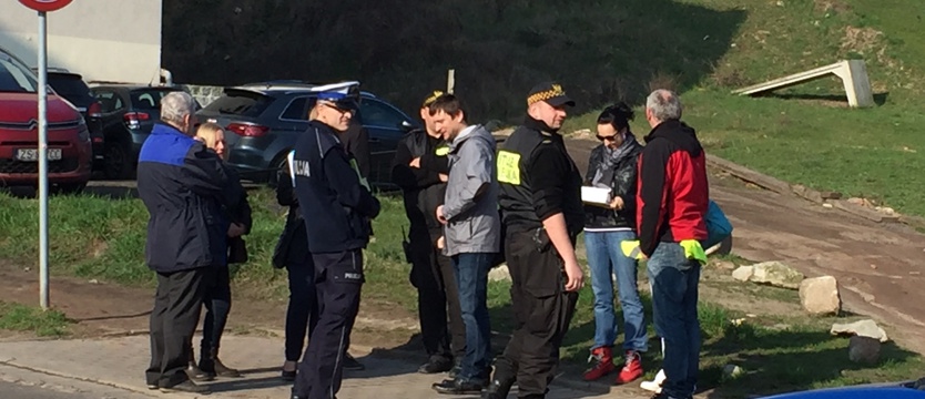 Urzędnicy pod Trasą Zamkową