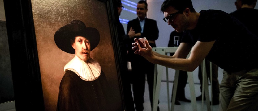 Rembrandt z drukarki