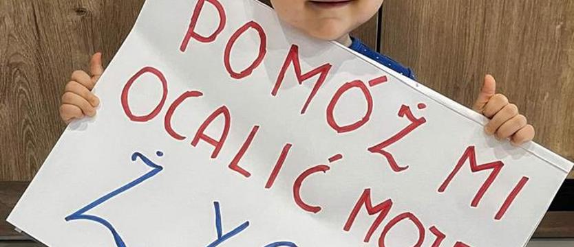 Każdy może pomóc dziewczynce w ratowaniu wzroku