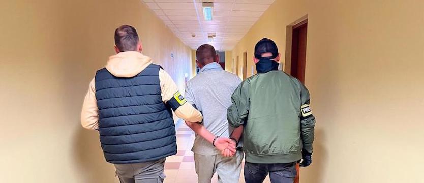 Policjanci zatrzymali mężczyznę, który podpalał budynki mieszkalne