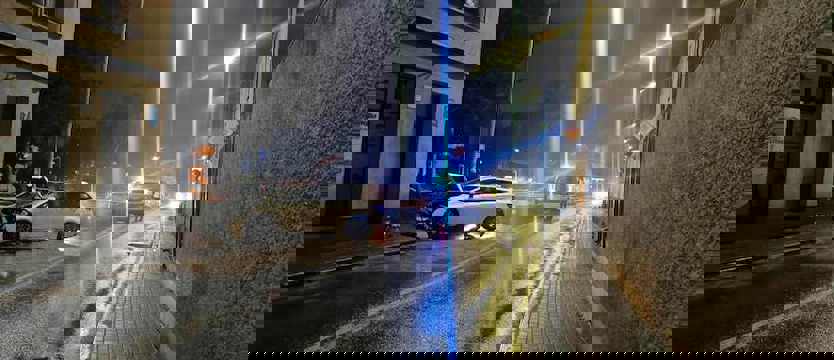 Wypadek i utrudnienia w Policach