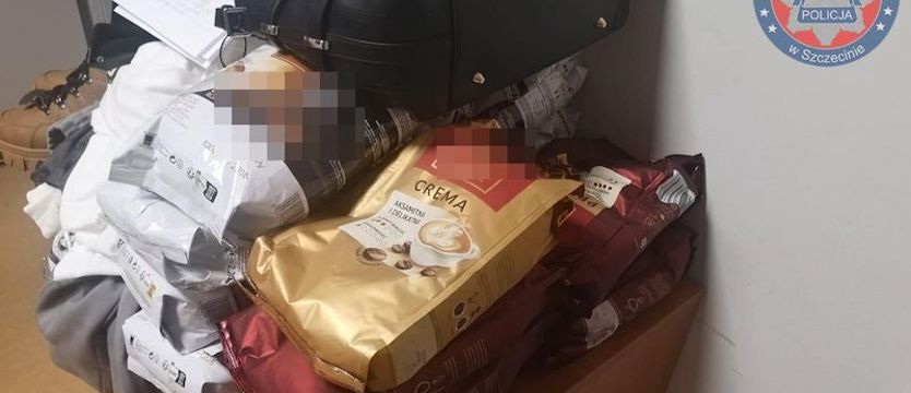 Uciekali ze sklepu w Szczecinie gubiąc ukradzione ubrania. Ruszyli za nimi policjanci