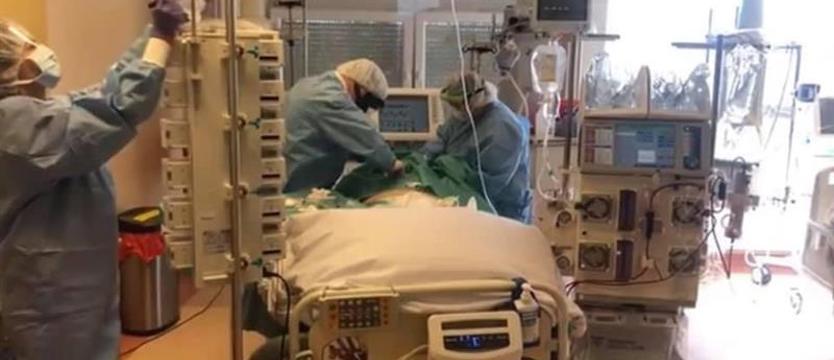 Coraz młodsi pod respiratorem