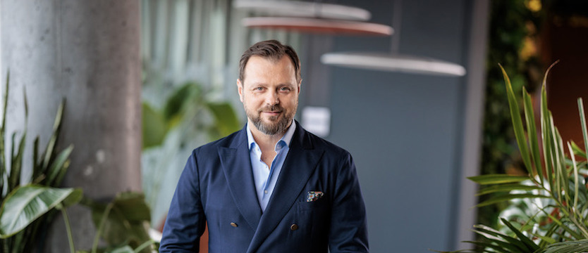 Janusz Mieloszyk, pierwszy wiceprezes Nest Banku, z tytułem Digital Banker of the Year