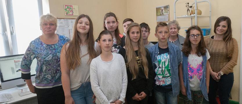 Z wizytą w redakcji "Kuriera"