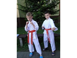 Karate. Egzamin młodych adeptów