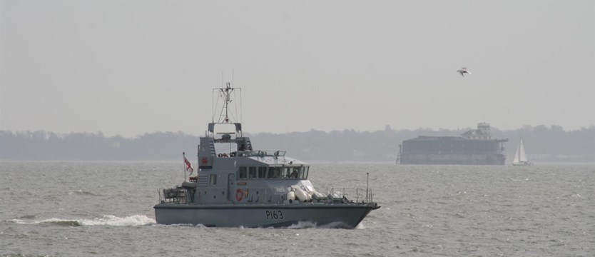 Okręty Royal Navy w Szczecinie
