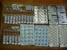 Leki z nielegalnej apteki