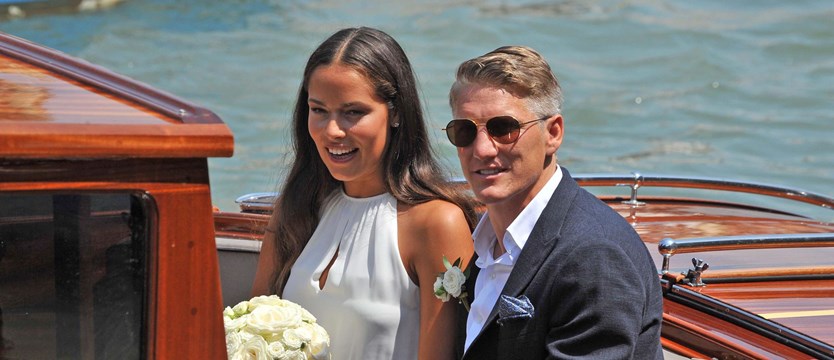 Piłkarsko-tenisowy ślub w Wenecji
