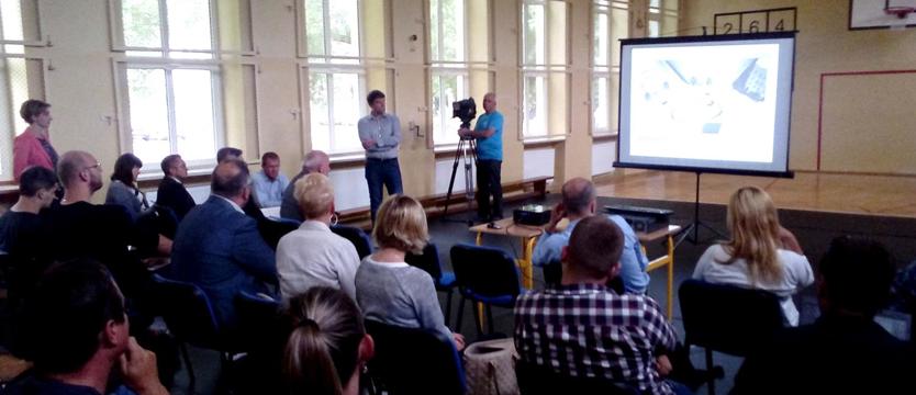 Modernizacja Jagiellońskiej. Fryga z fontanną