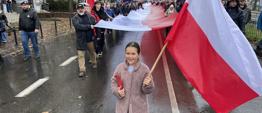 Marsz Niepodległości przyciągnął tłumy
