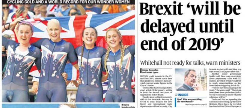 "Sunday Times": Brexit może opóźnić się do końca 2019 roku