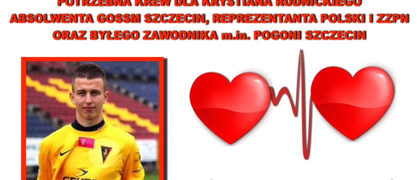 Piłka nożna. Oddajemy krew dla Krystiana