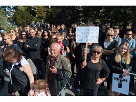 „Czarny protest" w Szczecinie
